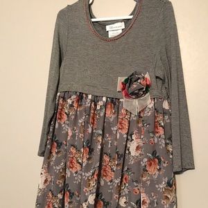 Girl’s BONNIE JEAN Floral Dress Size 6
